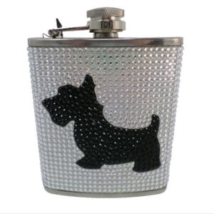 Juicy Couture Limited Edition Scottie Dog Bling Flask